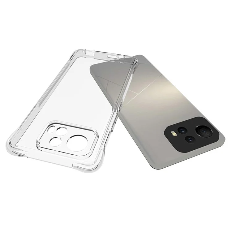 Compra al por mayor de la funda para el Asus Zenfone 12 Ultra 5G, funda de TPU transparente antideslizante y resistente a los golpes.