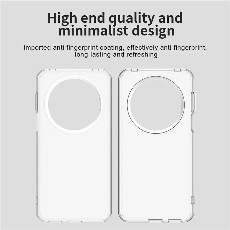 Coque pour Huawei Mate 70 Pro / 70 Pro+ PC+TPU+PET mat anti-chute - Blanc