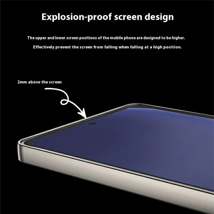 GKK Hybrid-PU-Handyhülle für Samsung Galaxy S23 Ultra, Titanium Grey