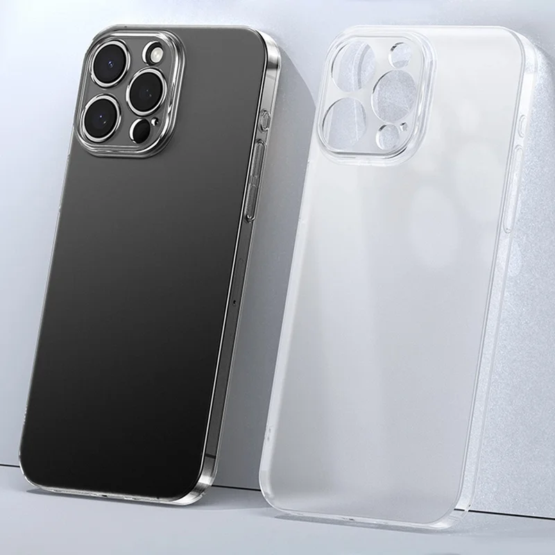 Прозрачный матовый жесткий пластиковый чехол для iPhone 16 Pro Max