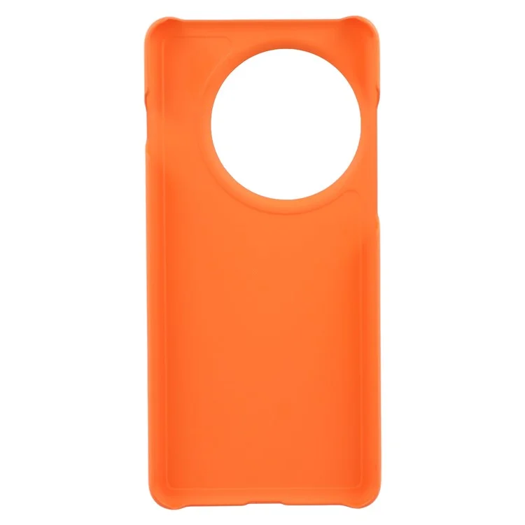 For OnePlus 13R 5G / Ace 5 5G / Ace 5 Pro 5G Case Hard PC Frosted Minimalist Phone Cover - Orange