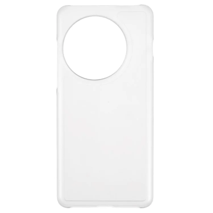For OnePlus 13R 5G / Ace 5 5G / Ace 5 Pro 5G Case Hard PC Frosted Minimalist Phone Cover - Transparent