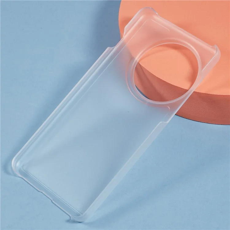 For OnePlus 13R 5G / Ace 5 5G / Ace 5 Pro 5G Case Hard PC Frosted Minimalist Phone Cover - Transparent