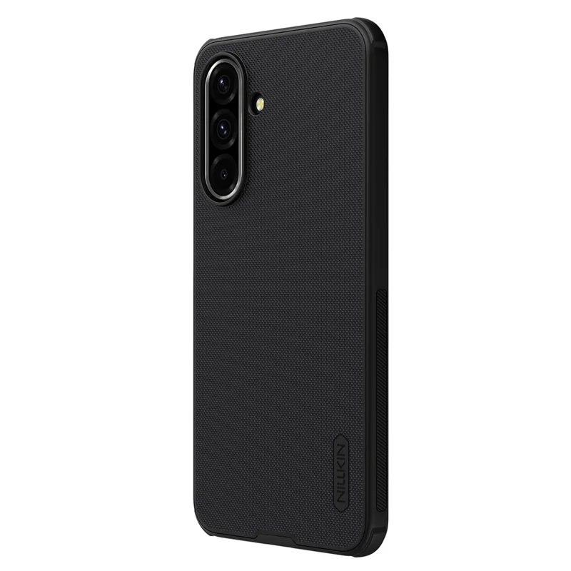 NILLKIN Frosted Shield Pro For Samsung Galaxy A36 5G Case Matte PC + TPU Phone Cover - Black