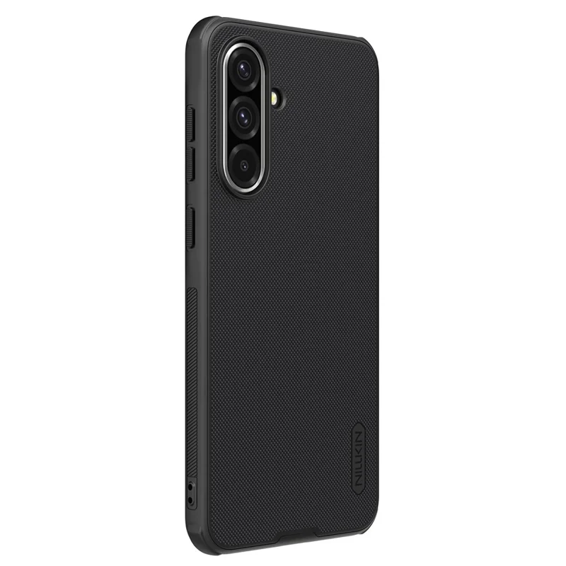 NILLKIN Frosted Shield Pro For Samsung Galaxy A36 5G Case Matte PC + TPU Phone Cover - Black