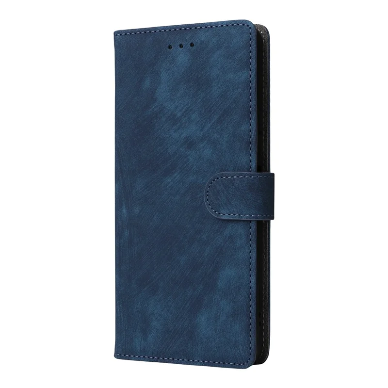 For Umidigi G100 Wallet Case RFID Blocking PU Leather Cover Stand View - Blue