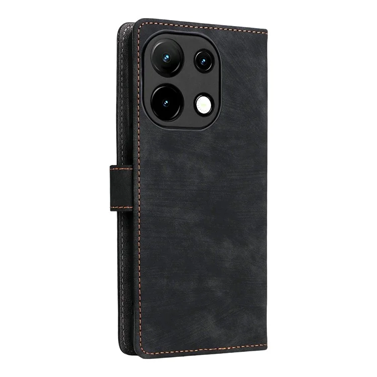 Für Umidigi Note 100 Brieftasche Hülle RFID-blockierender PU-Leder-Ständer-Ansicht - Schwarz