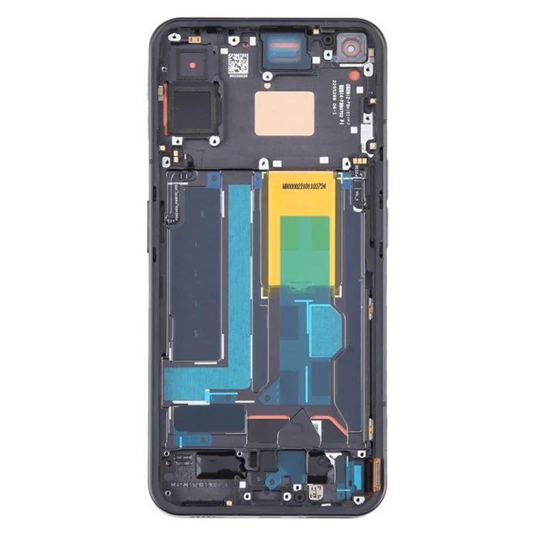 For Nothing Phone (1) 5G A063 OEM Grade S OLED Screen and Digitizer Assembly + Frame (Without Logo) - Black