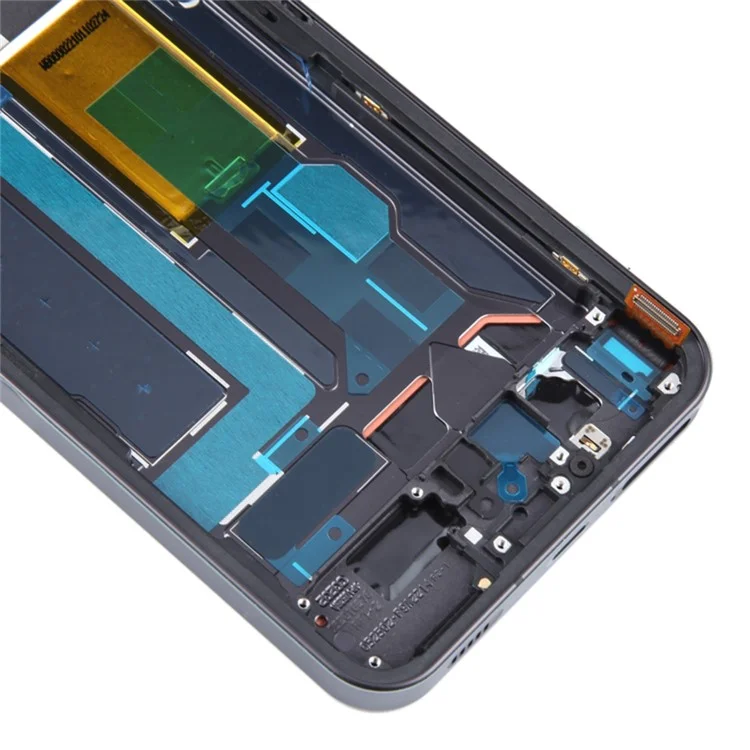For Nothing Phone (1) 5G A063 OEM Grade S OLED Screen and Digitizer Assembly + Frame (Without Logo) - Black
