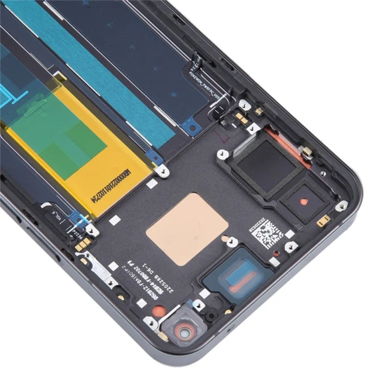 For Nothing Phone (1) 5G A063 OEM Grade S OLED Screen and Digitizer Assembly + Frame (Without Logo) - Black