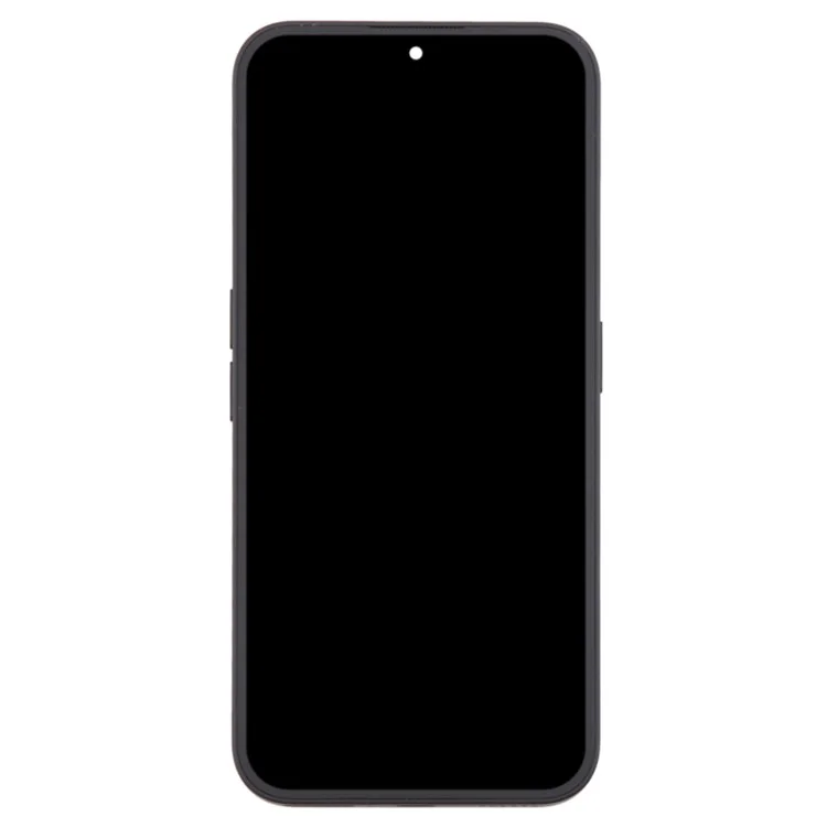 For Nothing Phone (2a) A142 OEM Grade S OLED Screen and Digitizer Assembly + Frame (Without Logo) - Black