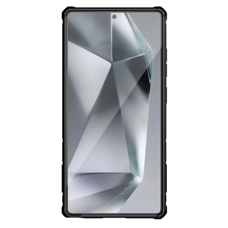 NILLKIN Camshield Armor Prop Case for Samsung Galaxy S25 Ultra Camera Lid PC + TPU Cover - Blue