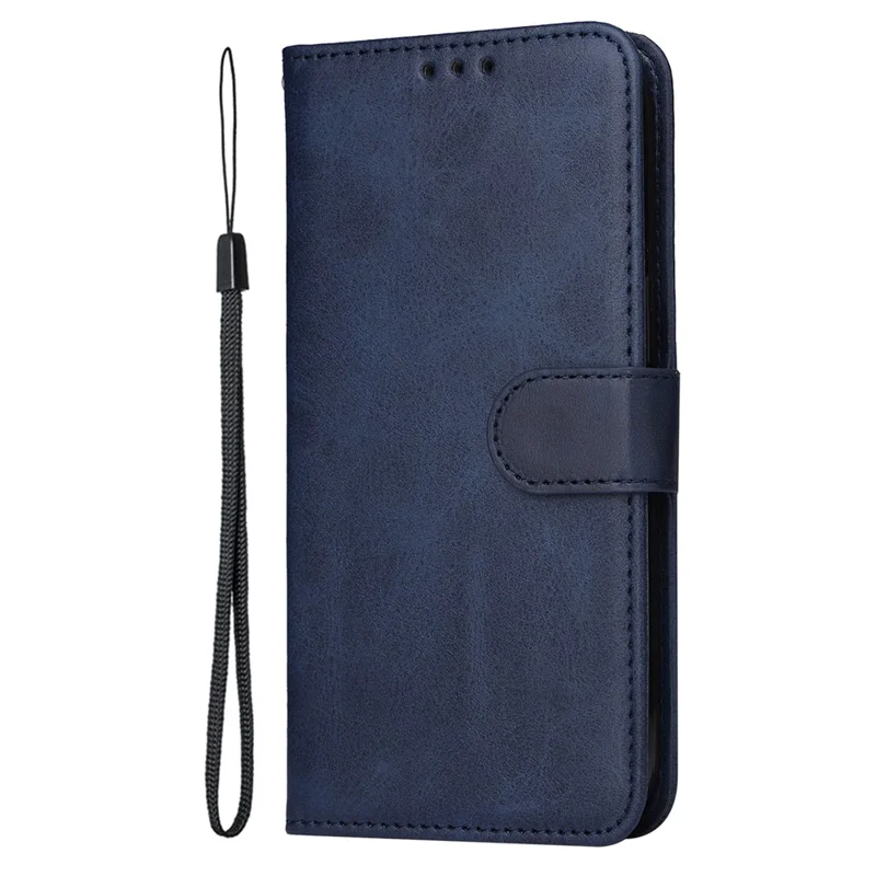 For Honor 300 Case Wallet PU Leather Folio Flip Phone Cover - Blue