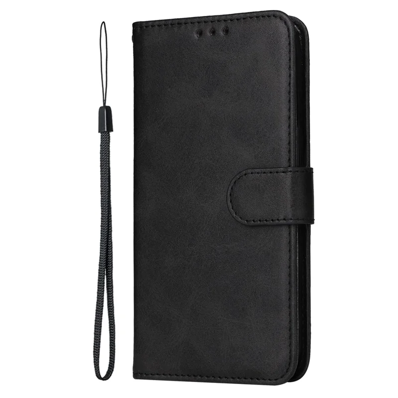 For Xiaomi Poco F7 Pro 5G / Redmi K80 5G Case Wallet PU Leather Folio Flip Phone Cover - Black