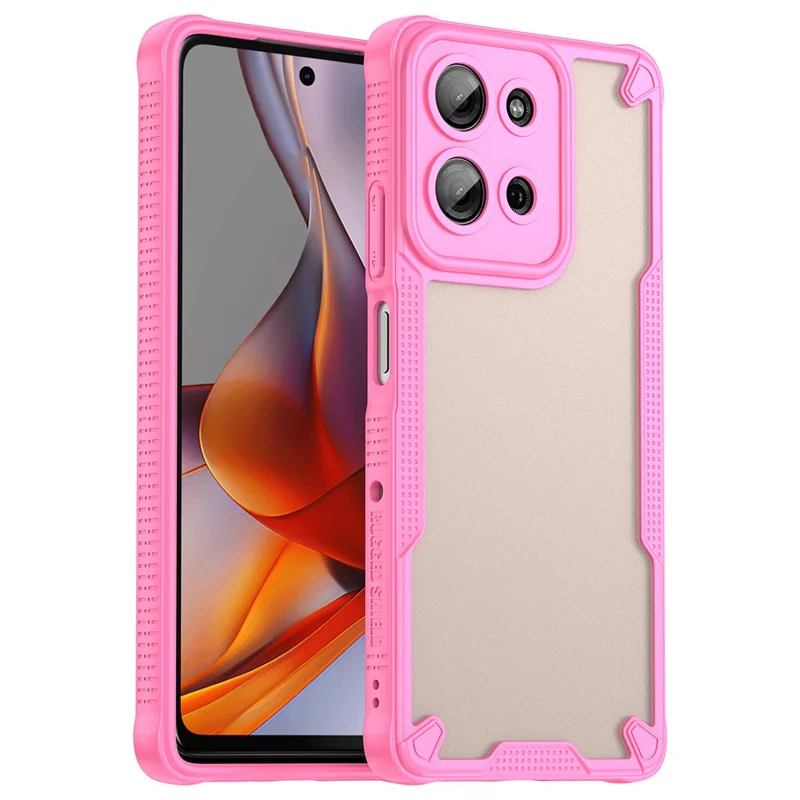 WANLONFENG MFFJ Series For Motorola Moto G75 5G Case Anti Drop TPU + Acrylic Phone Back Cover with Screen Film - Pink

Чехол для телефона WANLONFENG MFFJ Series для Motorola Moto G75 5G, противоударный, из ТПУ + акриловая задняя крышка с защитной пленкой для экрана - розовый