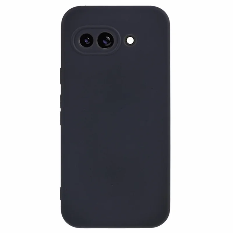 WANLONFENG RB2 Series for Google Pixel 9a Case Soft TPU Phone Cover with Screen Protector - Black