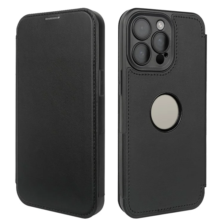 Для iPhone 14 Pro магнитный чехол RCS экологичный чехол для телефона с подставкой и защитой RFID - черный