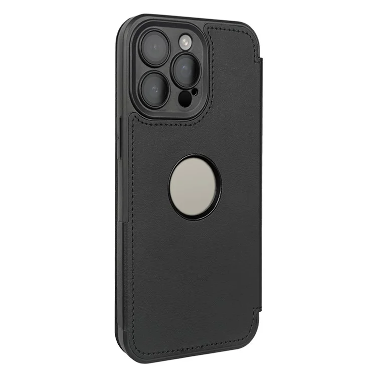Для iPhone 14 Pro магнитный чехол RCS экологичный чехол для телефона с подставкой и защитой RFID - черный