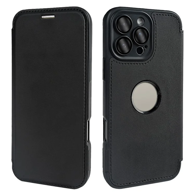 For iPhone 16 Pro Max Magnetic Case RCS Eco Friendly Phone Cover with RFID Blocking - Black