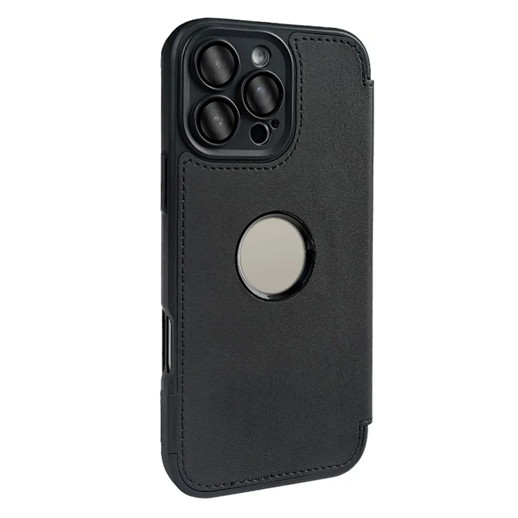 For iPhone 16 Pro Max Magnetic Case RCS Eco Friendly Phone Cover with RFID Blocking - Black