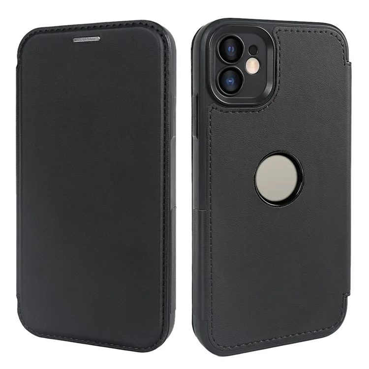 Capa magnética para iPhone 11 RCS, amiga do meio ambiente, com suporte e bloqueio RFID - Preta