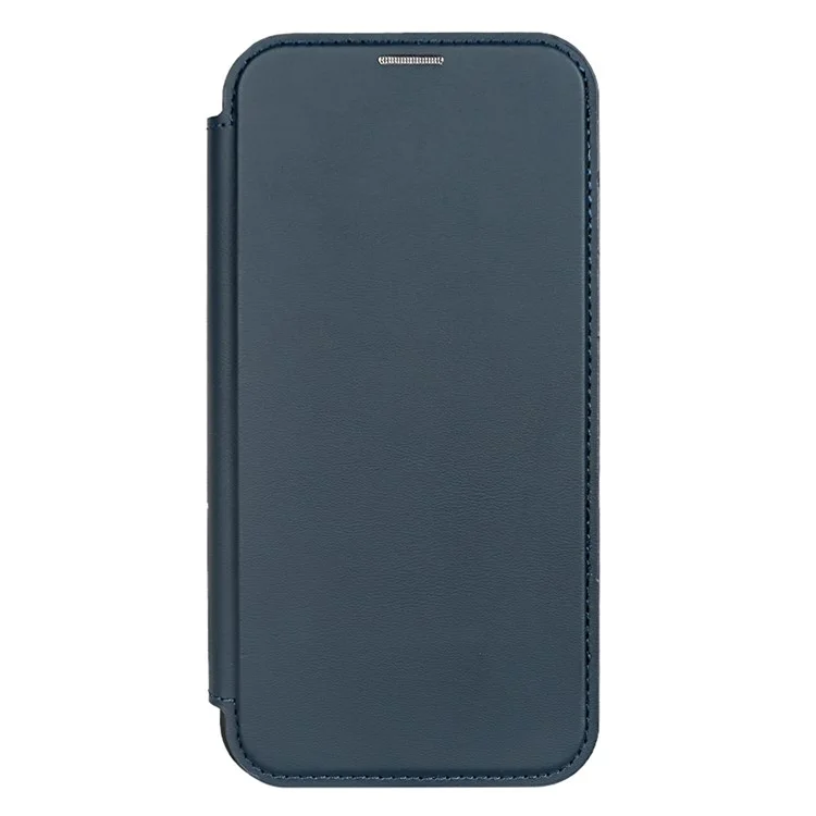 Capa magnética para iPhone 13 RCS, amiga do meio ambiente, com suporte, bloqueio RFID - Azul