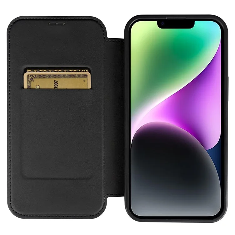 For iPhone 14 Magnetic Case RCS Eco Friendly Phone Cover with RFID Blocking - Black