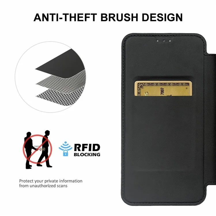 For Samsung Galaxy S23+ Magnetic Case RCS Eco Friendly Phone Cover with RFID Blocking - Black