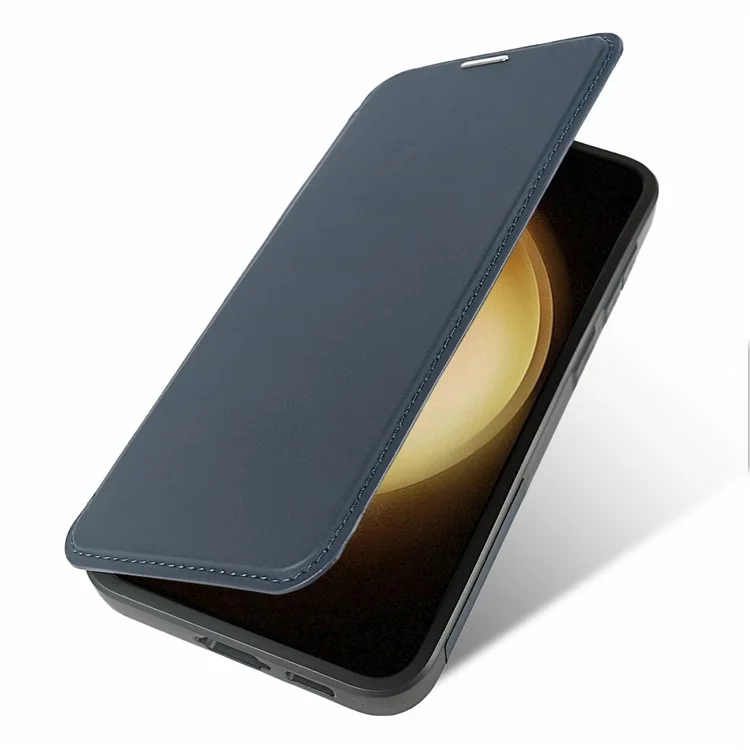 Für Samsung Galaxy S23+ magnetische Hülle RCS umweltfreundliche Handyhülle mit Ständer RFID-Blockierung - Blau