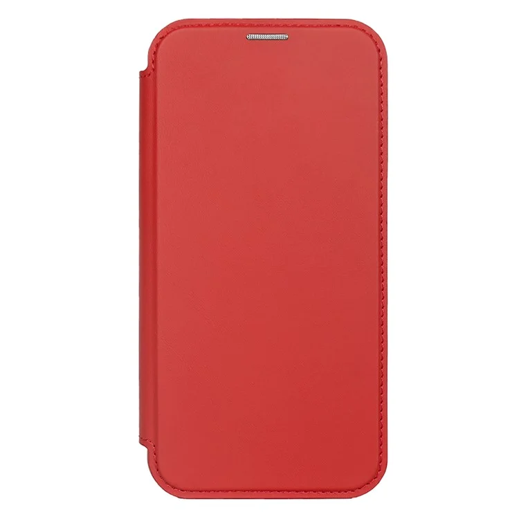 Capa magnética ecológica RCS para Samsung Galaxy S24 FE com suporte e bloqueio RFID - Vermelho