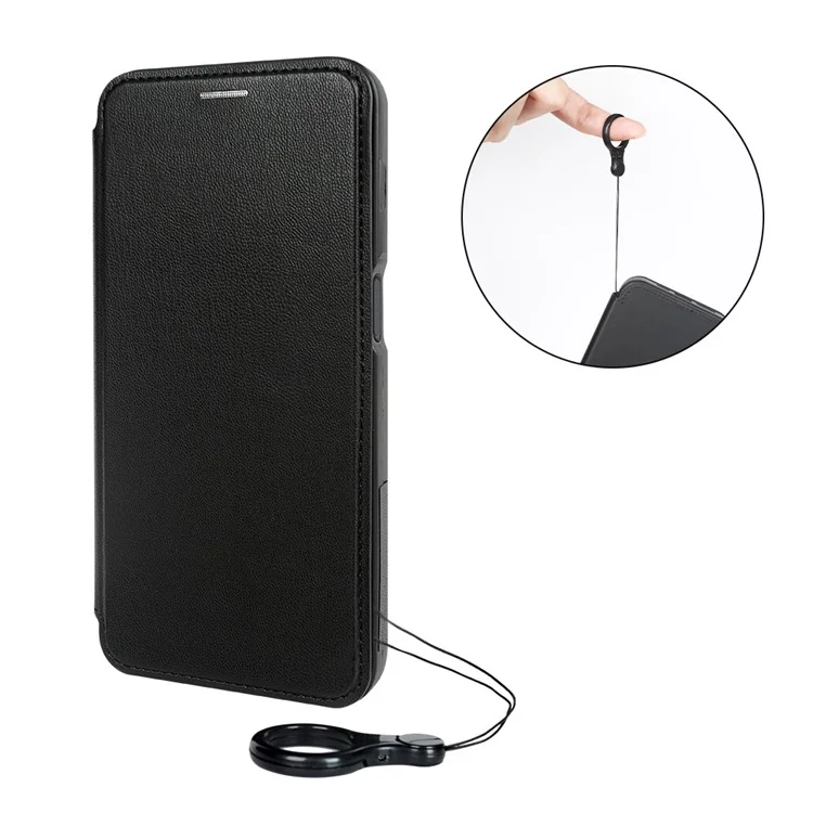 Para Samsung Galaxy A16 5G / A16 4G Capa Magnética Eco-Amigável Couro RPET Certificado GRS - Branco