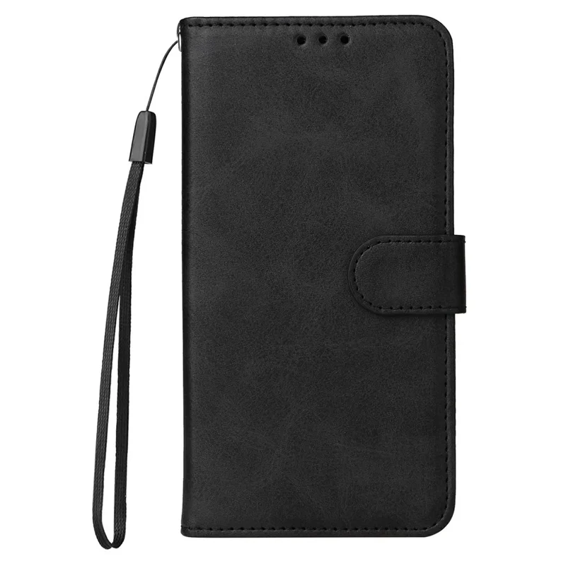 Для чехла Samsung Galaxy A36 5G Wallet PU Кожаный Folio Flip Phone Cover - Черный