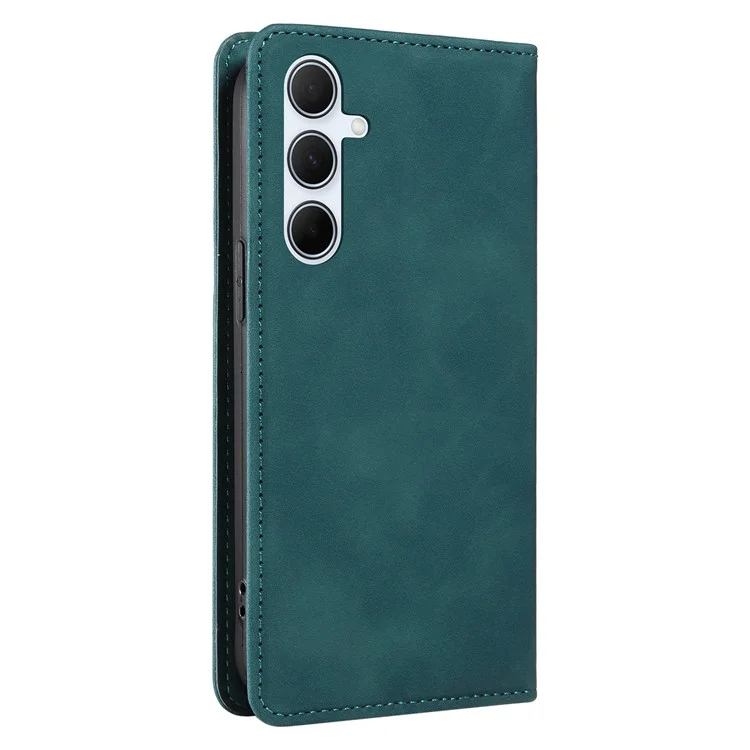 BETOPNICE 003 For Samsung Galaxy A36 5G Wallet Case Leather Phone Cover with Stand - Green