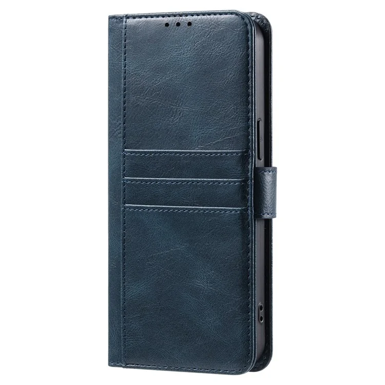 013 Style For Samsung Galaxy A26 5G Case PU Leather Anti-Fall Phone Cover with 6 Card Slots - Blackish Green