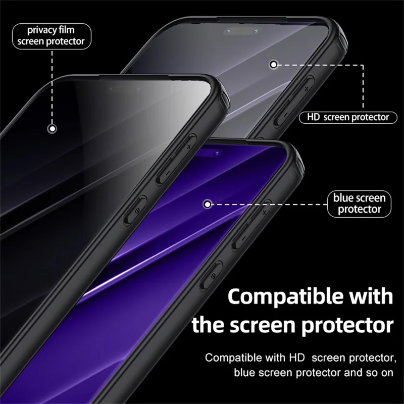 Étui de téléphone Porsche Design 5G For Honor Magic7 RSR en PC + TPU avec protection airbag - Noir