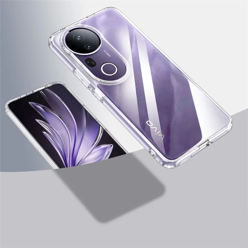 For vivo S20 Pro 5G Case PC + TPU Phone Cover Airbag Protection - Transparent