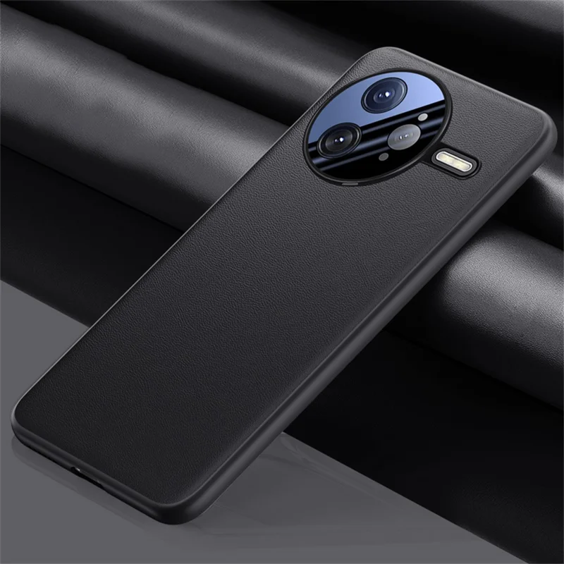 For Xiaomi Poco F7 Ultra 5G / Redmi K80 Pro 5G Case Drop Resistant PU Leather + TPU Phone Cover - Black