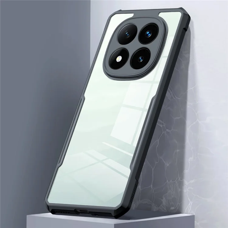 XUNDD чехол для Xiaomi Redmi Note 14 Pro+ 5G, противоударный, с прозрачной акриловой задней крышкой