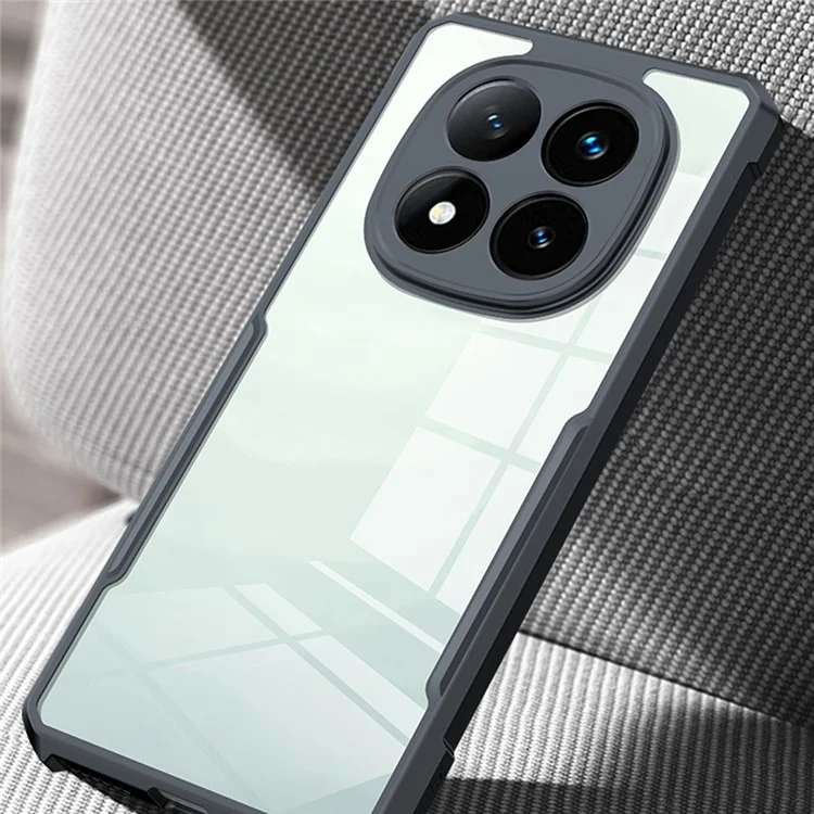 XUNDD чехол для Xiaomi Redmi Note 14 Pro+ 5G, противоударный, с прозрачной акриловой задней крышкой