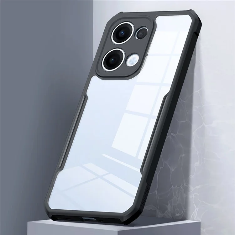 XUNDD Custodia per Oppo Reno13 5G (Globale) Custodia protettiva in TPU + Custodia posteriore in acrilico trasparente