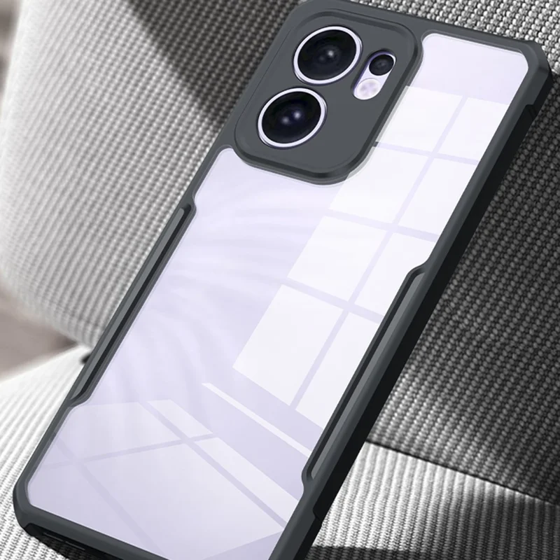 XUNDD Для чехла Oppo Reno13 F Ударопрочный TPU + Прозрачная акриловая задняя крышка телефона
