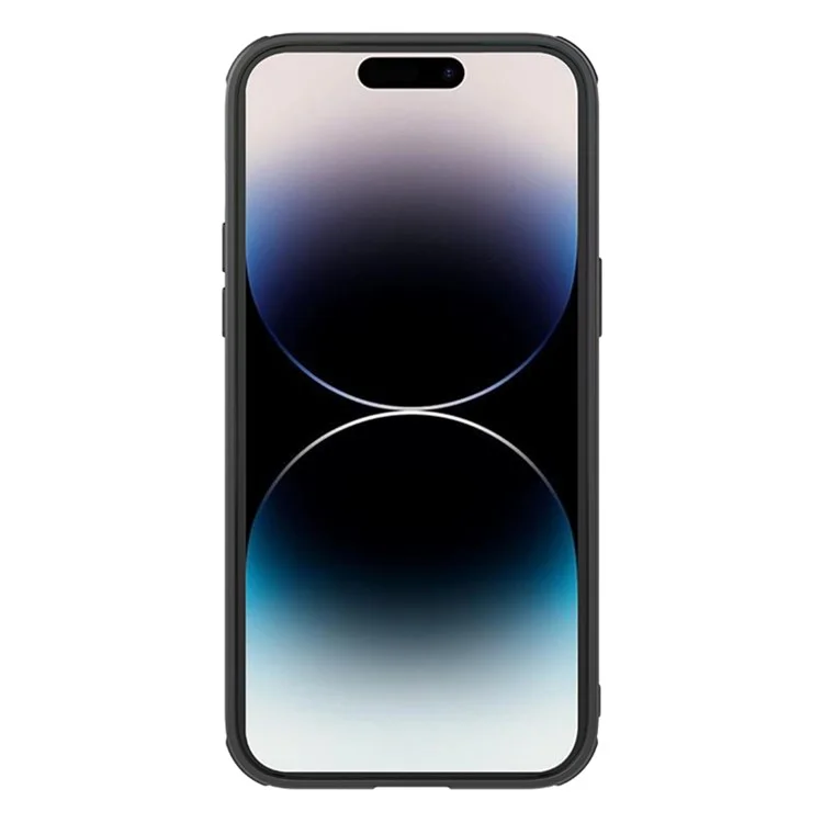 NILLKIN Magnetic Case for iPhone 14 Pro, Honeycomb Texture Sliding Camera Protection PC + TPU Cover Compatible with MagSafe