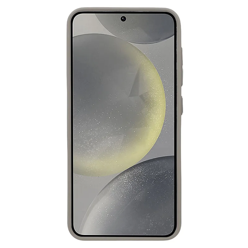 FULEXIN For Samsung Galaxy S25 Magnetic Case Anti Drop TPU + PC Phone Cover - Grey