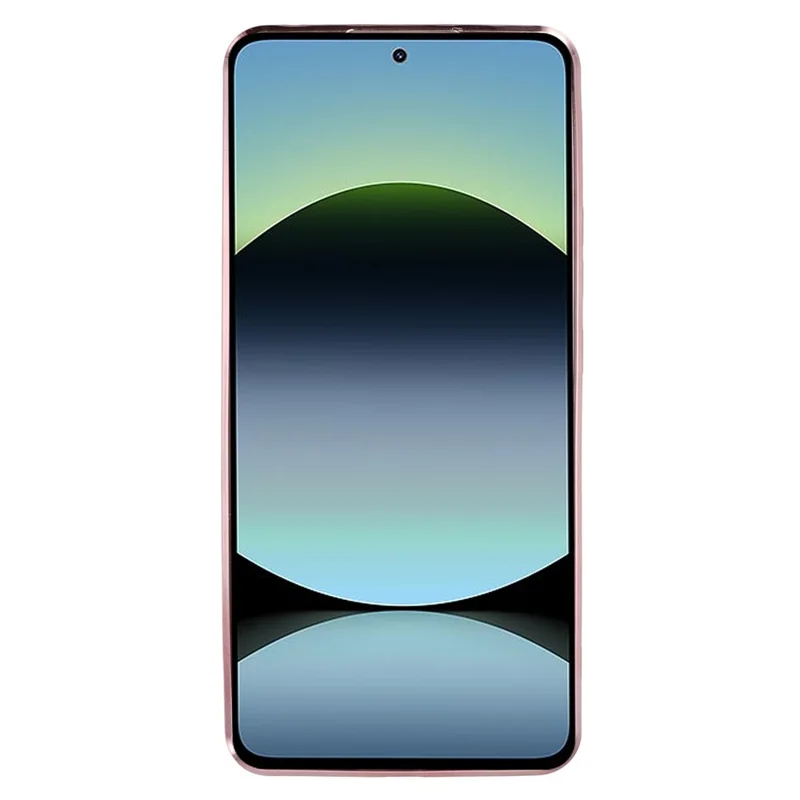 KADEM для Xiaomi Redmi Note 14 5G Чехол Цветок TPU Гибкий Градиент Чехол для телефона - Розовое золото
