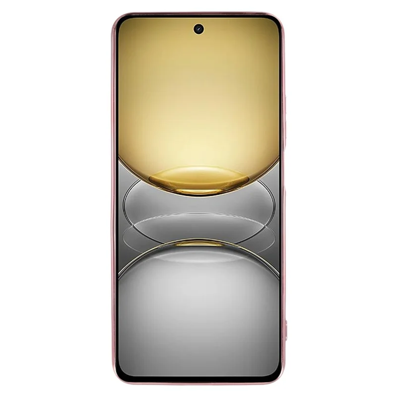 KADEM For Realme C75 4G Case Flower TPU Flexible Gradient Phone Cover - Rose Gold