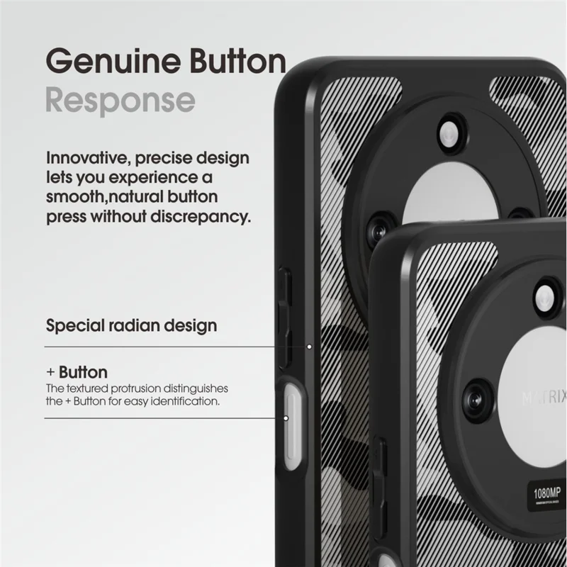 IBMRS For Honor X60 5G Case TPU + PC Heavy Duty Shockproof Phone Cover Camera Protection - Artistic Camouflage