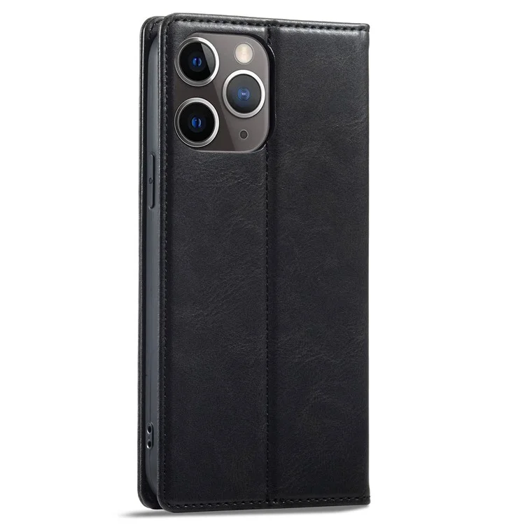 LC.IMEEKE Anti-drop Phone Cover For iPhone 11 Pro 5.8 inch, RFID Blocking Magnetic Auto Closing Phone Flip Leather Wallet Case Stand - Black