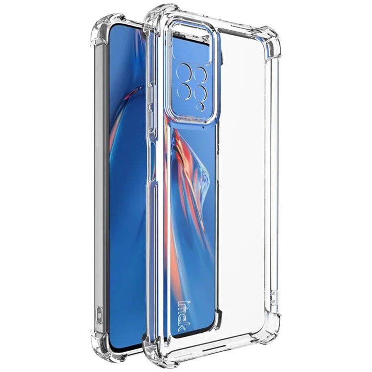 Étui TPU IMAK UX-4 pour Xiaomi Redmi Note 11E Pro 5G / Note 11 Pro 5G (Qualcomm) / Note 11 Pro 4G (Mediatek) / Note 11 Pro+ 5G (Indi Coque de protection transparente pour téléphone