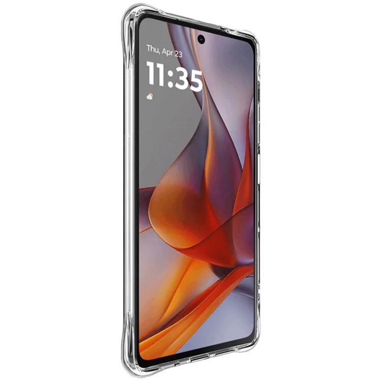 IMAK для Motorola Moto G75 5G Чехол TPU Противоударный Прозрачный Защитный Чехол для Телефона