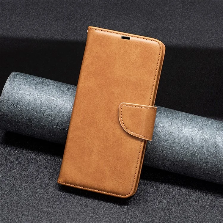 Per Xiaomi Redmi Note 14 Pro 4G Custodia Antiurto in Pelle PU con Portafoglio e Slot per Schede - Giallo
